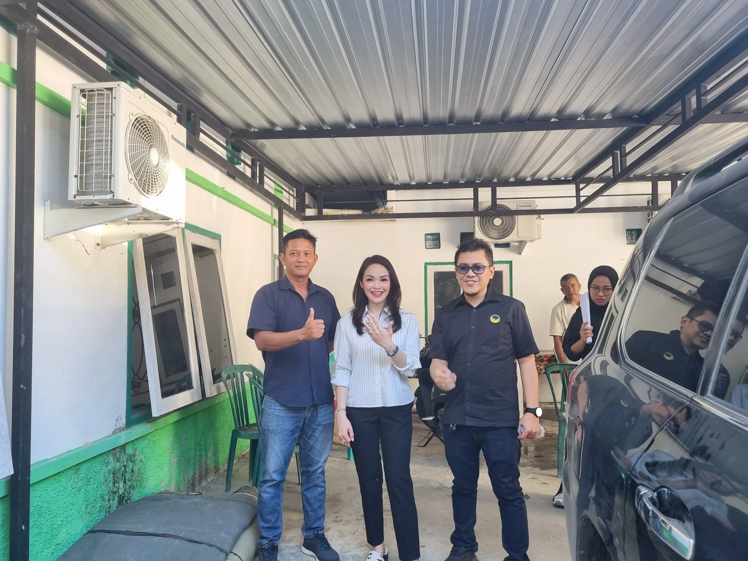 Andina Theresia Narang Temui Warga Tiga Desa Di Kabupaten Sukamara